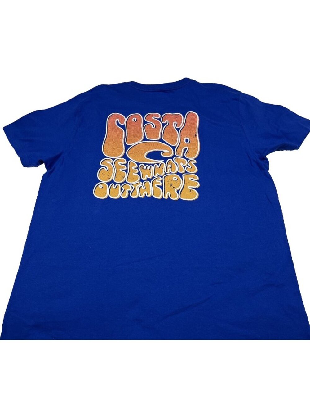 NEW Costa Groove Graphic Tee T-Shirt Men's XL See What's Out There Short Sleeve
